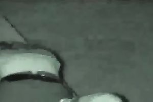 Just a skanky wench rides my ally on the bench in the black