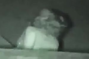 Just a skanky wench rides my ally on the bench in the black