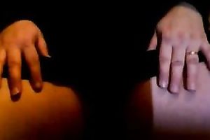 My European milfwife with large breasts professionally uses sex toys