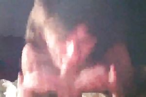Dirty granny sucked my schlong deepthroat and drank the cum