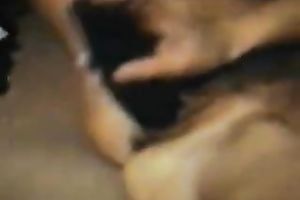 Homemade solo scene with my hotwife toying her shaggy cunt