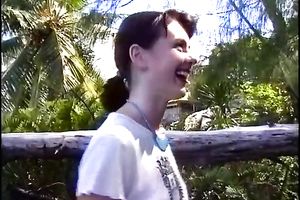 Playful hoe from Russian Federation appears to be to be obsessed with having sex outdoors