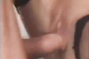 Amazing sex scene with a spunky doxy in fishnet nylons