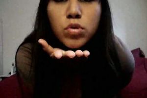 Shameless Latina legal age teenager with large billibongs shows it all on livecam