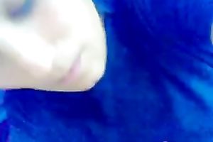 Stunning POV with my brunette hair neighbor working on my knob