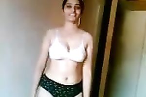 My barefaced Indian GF enjoys showing off her big mounds