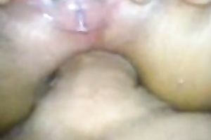 Nasty non-professional missionary style anal sex on POV home vid