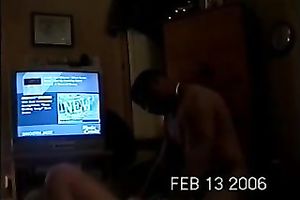 My dark fuckbuddy drills my coochie deep in homemade episode