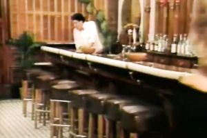 Rapacious blondie acquire her kitty hardcore eaten on bar counter