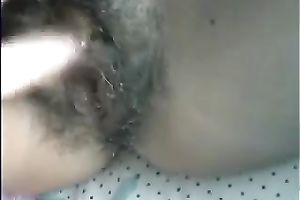 I have a fun fucking my girlfriend's curly pussy from behind