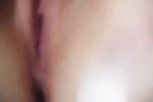 My awesome GF plays with her favorite sex toy in homemade solo