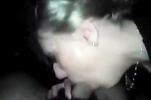 Dirty-minded whore with a not ever ending sex drive blows like a pro