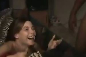 Whore young wife gangbang at home by black mens