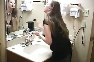 White Bitch Looks Good At What She Does