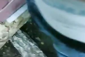 We were in the forest alone so that babe felt beautiful much lewd