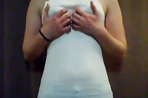 A couple of dilettante perky bra buddies that look nearly consummate