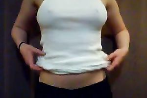 A couple of dilettante perky bra buddies that look nearly consummate