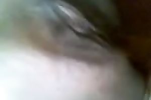 Homemade sex tape with me touching my wife's boobs and pussy