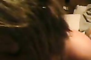 My overweight breasty white women licking up my cun and swallowing
