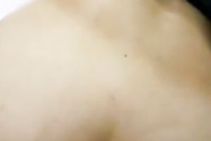 Latina wife with flaccid white arse romping on my wang