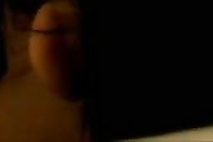 Big marvelous scoops and hairless pussy of my insatiable freak dirty slut wife