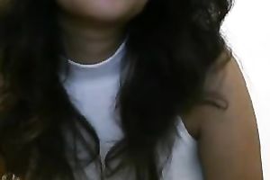 Webcam sex game with hawt Mexican babe in her bedroom