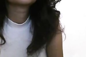 Webcam sex game with hawt Mexican babe in her bedroom