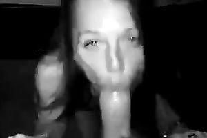 Can't blame this hawt bimbo for loving my large schlong