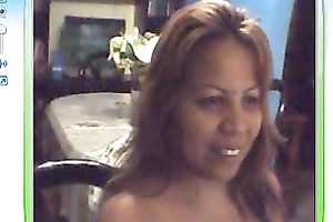 My lascivious Venezuelan girl is addicted to stripping on web camera