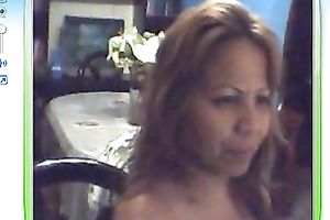 My lascivious Venezuelan girl is addicted to stripping on web camera