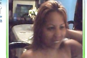 My lascivious Venezuelan girl is addicted to stripping on web camera
