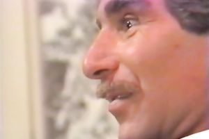 Sassy brunette hair honey masturbates in advance of giving head