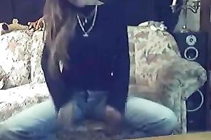 Desirable beauty shows off her well-developed zeppelins and perfectly shaped bum