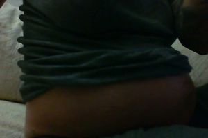 My preggy girlfriend needs an audience when that babe masturbates