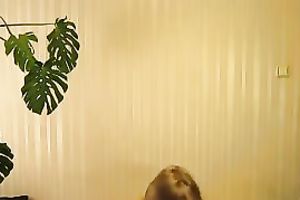 Chubby German cougar slutwife shows her privates on web camera