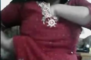 Nasty Indian black cock sluts really enjoys playing with her huge milk sacks