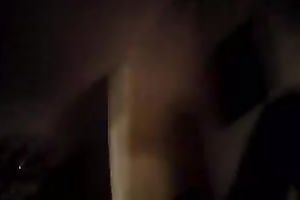 My hot breasty girl cant aid but groan whilst riding my weenie