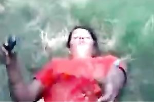 My horny Indian wifey acquires her curly slit fisted