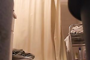 Perfect dark brown girlfriend with marvelous butt on hidden cam