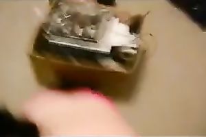 Juggy brunette hair co-worker drives me mad with a terrific irrumation