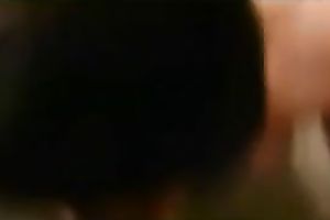Juggy brunette hair co-worker drives me mad with a terrific irrumation