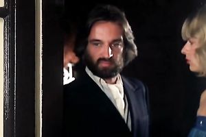 Curly-haired sweetheart sucks a pecker after sex in the missionary pose