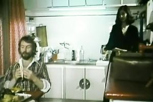 All natural dark brown hussy receives her taut bushy slit screwed hard