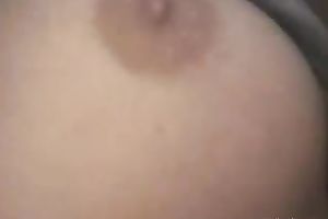 Skinny dark brown hottie acquire banged with large penis in mish pose