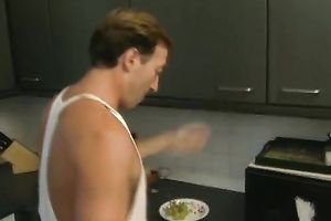 Sultry playgirl with marvelous big boobs definitely likes reverse cowgirl