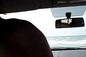 My salacious Asian GF enjoys riding my schlong in a car