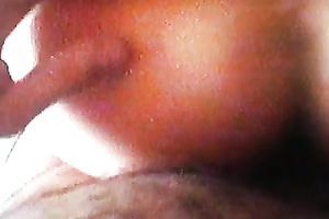 POV act with me pounding my wife's bumhole from behind