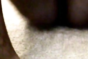 My juggy ex GF drills her ebon vag with a marital-device