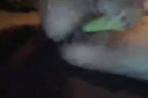 Dirty white squirter black cock sluts pushed her slit with a sex tool