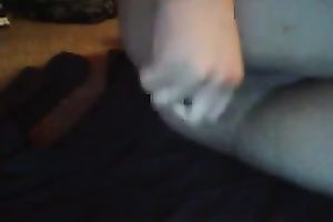 Dirty white squirter black cock sluts pushed her slit with a sex tool